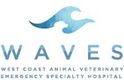 West Coast Animal Veterinary Emergency Specialty Hospital (WAVES) Logo